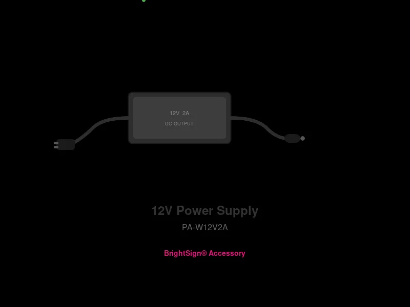 BrightSign 12V Power Supply